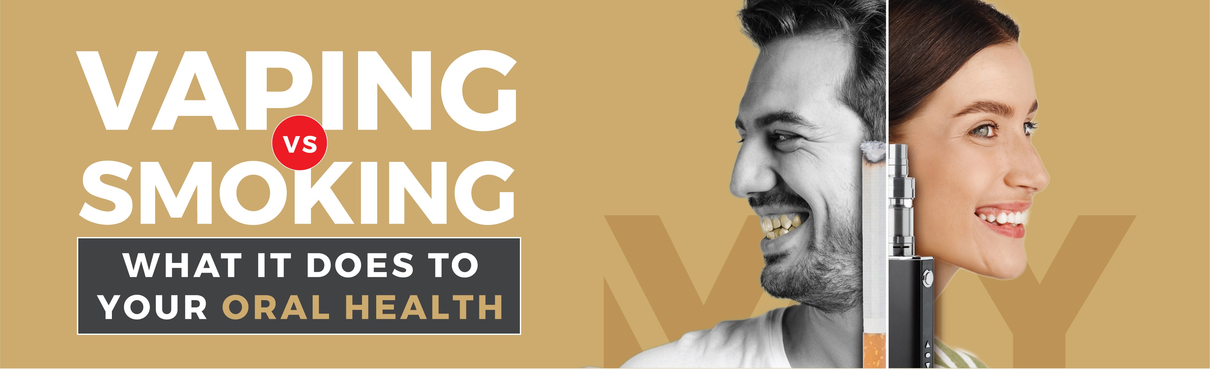Vaping vs Smoking: What It Does To Your Oral Health?