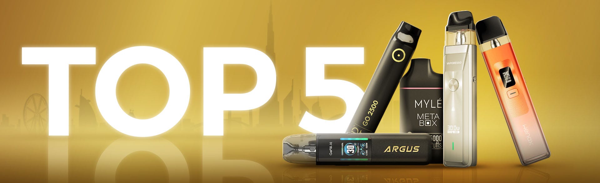 Top 5 Electronic Cigarettes in Dubai