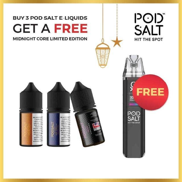 Pod Salt E-liquids Promotion