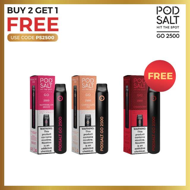 Pod Salt Go 2500 Bundle